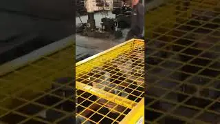 22-wheel copper rod straightening machine #machine #factoryproducts