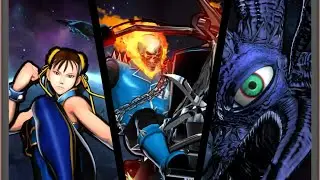 Requested ULTIMATE MARVEL VS. CAPCOM 3 Ghost Rider/Chun-li/Shuma-Gorath Arcade Gameplay