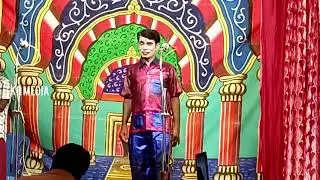 valli thirumanam nadagam baboon stage performance