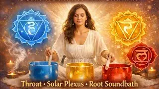 Heal & Balance Your Chakras:  Soundbath for Confidence, Expression & Grounding