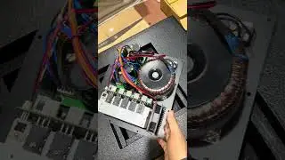 Electric subwoofer for neighborhood disruption, 40 RCF amplifier, 100 LH 0976...554::;;6;6;6.: #a...