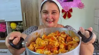 MACARRÃO COM SALSICHA SIMPLES PARA O ALMOÇO