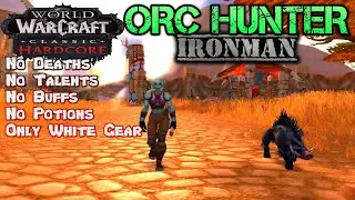 Caves are Graves - The Ironman Challenge - Orc Hunter - WoW Hardcore - Ep.8