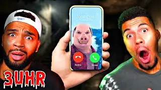 DR&Uuml;CKE NIEMALS FACETIME ANRUF VON JOHN PORK WEG UM 3 UHR NACHTS !!!