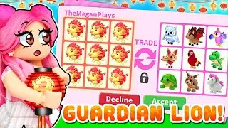 How To Trade For a GAURDIAN LION In Roblox Adopt Me! Roblox Adopt Me Trading
