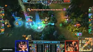 LCS 2013 EU Summer W9D3- FNC vs MYM