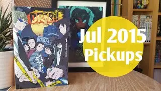 Jul 2015 Anime & Manga Pickups || Superheros and Supernatural