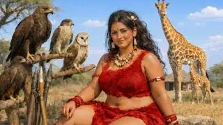 A Prehistoric Village Girl Saves a Baby Giraffe | When Courage Saved an Entire Village