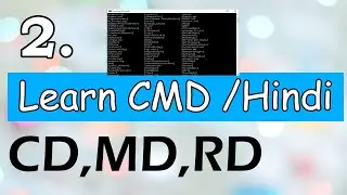 Learn CMD - How to use MD, RD, and CD commands in CMD (Part 2)