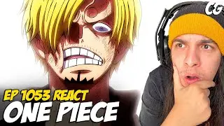 REVELA&Ccedil;&Atilde;O INSANA DO SANJI!! - React One Piece EP 1053