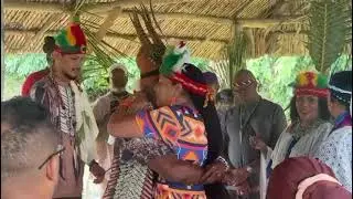 Belize  Indigenous Ceremony As Original American Indigenous Indians 