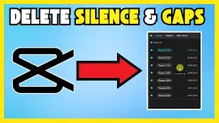 How To  Automatically  Delete Silent  Parts And Gaps In Capcut [IN ONE CLICK]