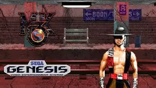 Mortal Kombat 3 (Sega Genesis) - Kung Lao Playthrough [HD] | RetroGameUp
