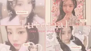Tutorial de como fazer photocard 🤍