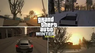MODPACK!!! GTA SA WINTER EDITION | REALISTIC REDUX GRAPHIC | GTA SAN ANDREAS ANDROID