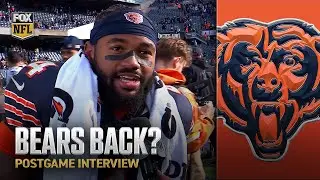 'We're clicking right now!' 💪 D'Andre Swift speaks on Bears' FOURTH-STRAIGHT win, improved run game