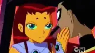 Robin&Starfire;BeforeTheStorm.