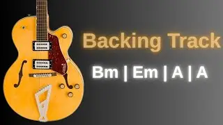 B Minor Guitar Backing Track