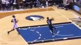 Corey Brewer Travel On Fast Break Dunk
