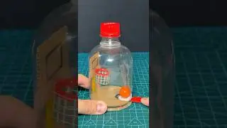 ✅Amazing Basketball Game in the Bottle #diy #sports #miniature #shorts