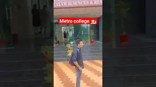 Metro college Campus 👨&zwj;🔬 #bpharma #metrocollege #greaternoida #youtubeshorts