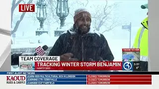 Hartford's mayor provides an update on Winter Storm Benjamin