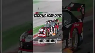 Toon machine ZAKSPEED FORD CAPRI