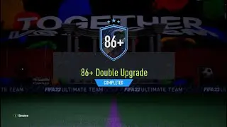 86+ Rated Double Upgrade |#fifa22 | Fut Captains