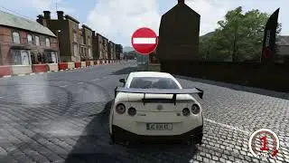 Nissan GTR Corendo na rua (ASSETO CORSA)