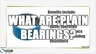 What are plain bearings?