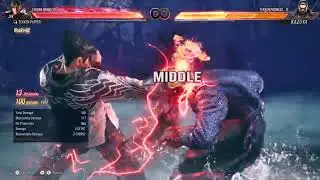 Jin's Highest Damage No Wall Combo in Tekken 8