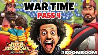 War Time | Watch Party | 2218 vs 1188  & 3560 KVK l Team Boom Boom l Rise of kingdoms