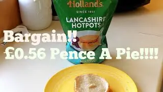 56 Pence A Pie!! | Holland's Lancashire Hotpots | Iceland | Food Review