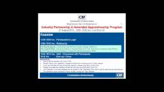 Apprenticeship Reforms for Industry