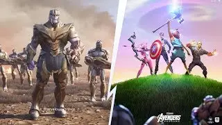 Thor,Iron Man, Captain America vs Thanos part -1 - Avengers End Game
