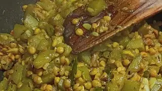 Yummy tasty and healthy chana lauki ki sabji 🤤