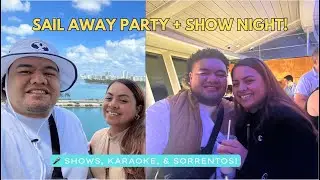 Sail Away Party, Ice Show & Karaoke Night! | Royal Caribbean Family Cruise Vlog Ep. 2 (Part 2)