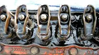 Holden 202 engine rockers operating