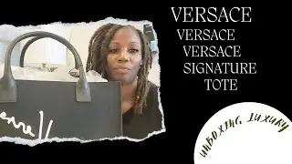 Versace Signature Tote UNBOXING