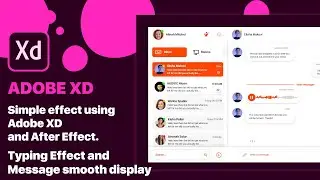 ADOBE XD - Create an Text popup and user typing effect with ADOBE XD and AFTER EFFECT |  weappcode