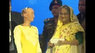 Sophia is World&rsquo;s first robot citizen meets Prime Minister of bangladesh
