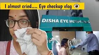 Eye checkup vlog | Disha Eye Hospital, Durgapur | Bangla Vlog #dailyvlog