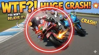 Huge Crash and Insane Movement MotoGP25 #motogp 