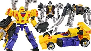 Transformers Legacy Leadfoot, Masterdominus! Transform into a mammoth and a car! | DuDuPopTOY