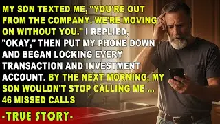 My son texted me “Don’t come back”, by morning, 46 missed calls and they lost everything