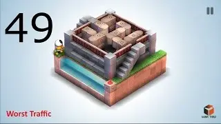 Mekorama level 49 | Worst Traffic | Walkthrough | Hint