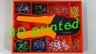 3D printed box for crimping tool , how to and all the files