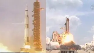 Historic NASA test structures demolished at Marshall Space Flight Center