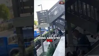 Кадры ареста Раджи Джексона за нападение на Сайко Стю #wwe