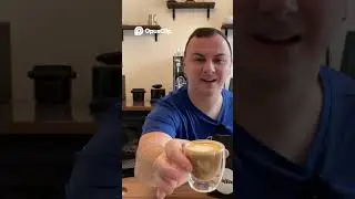Morning Cortado: Silky Smooth Coffee & Latte Art! #coffee #coffeemaking #latteart #espressolover